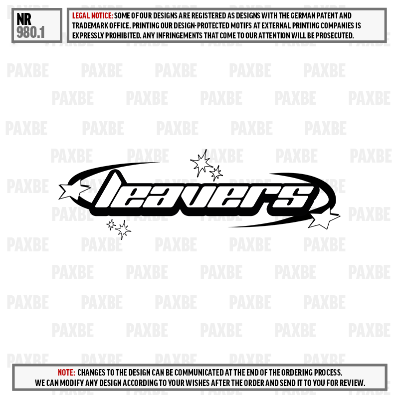 LEAVERS STARS 980.1 UK